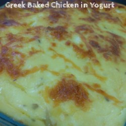 Greek Baked Chicken in Yogurt