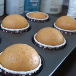 Steamed butter cheese cupcakes