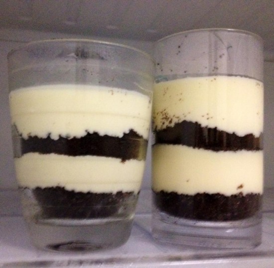 Non Bake Oreo Marshmallow Cheesecake in Cup