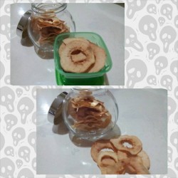 yap lai fan - dried apple chips