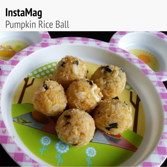 Pumpkin Rice Ball