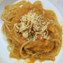 min shiang - bolognese spaghetti