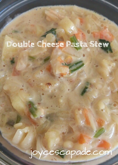 Double Cheese Pasta Stew
