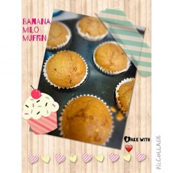 minshiang - banana milo muffin